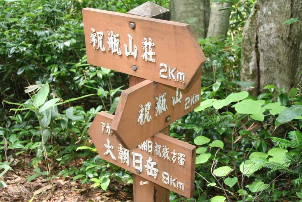 くわずみだいらの分岐点