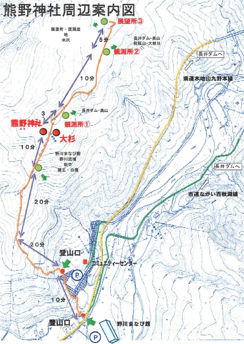 熊野山地図