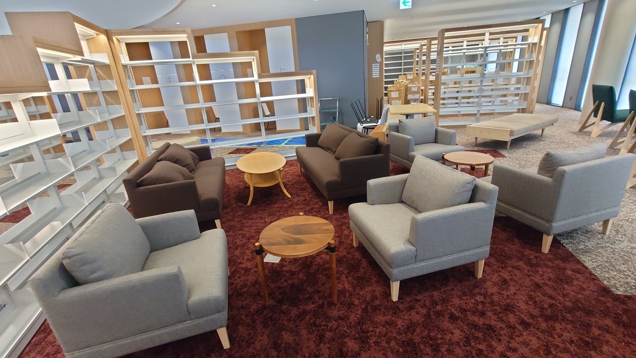 図書館内部の様子