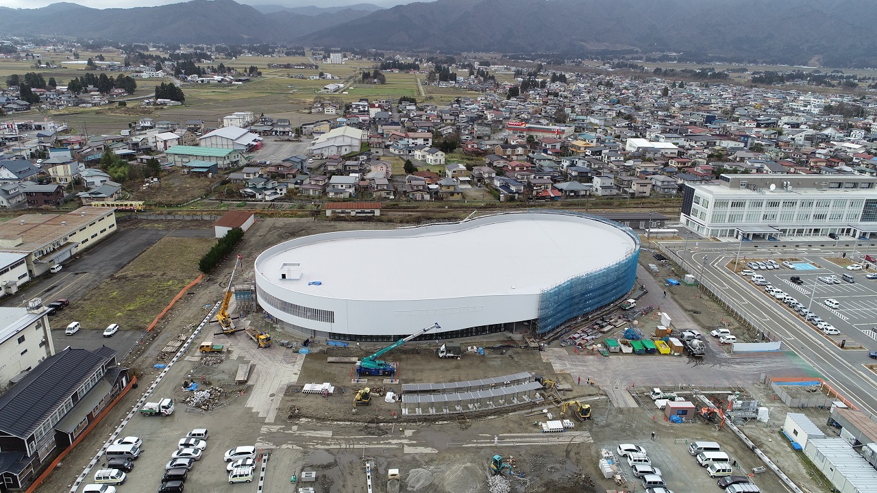 ドローン空撮(東側上空より撮影)