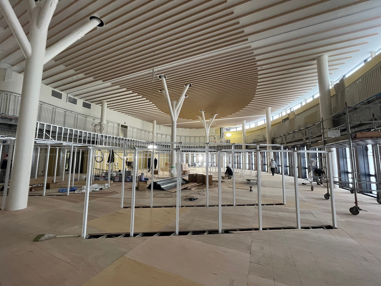 図書館内部の様子