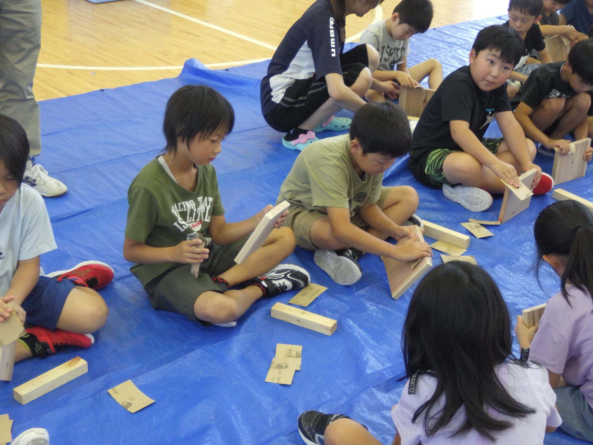 木製時計づくり