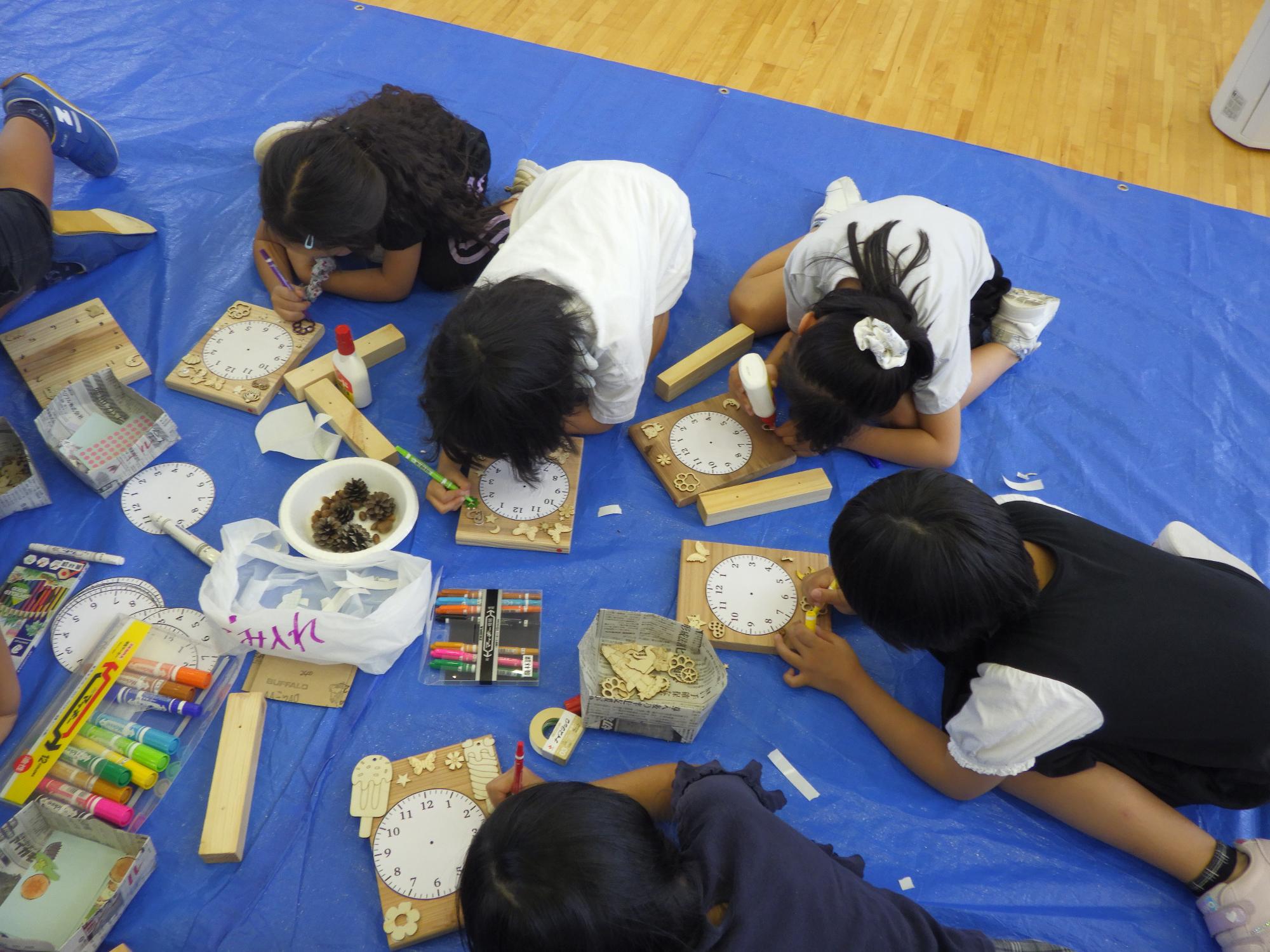 木製時計づくり