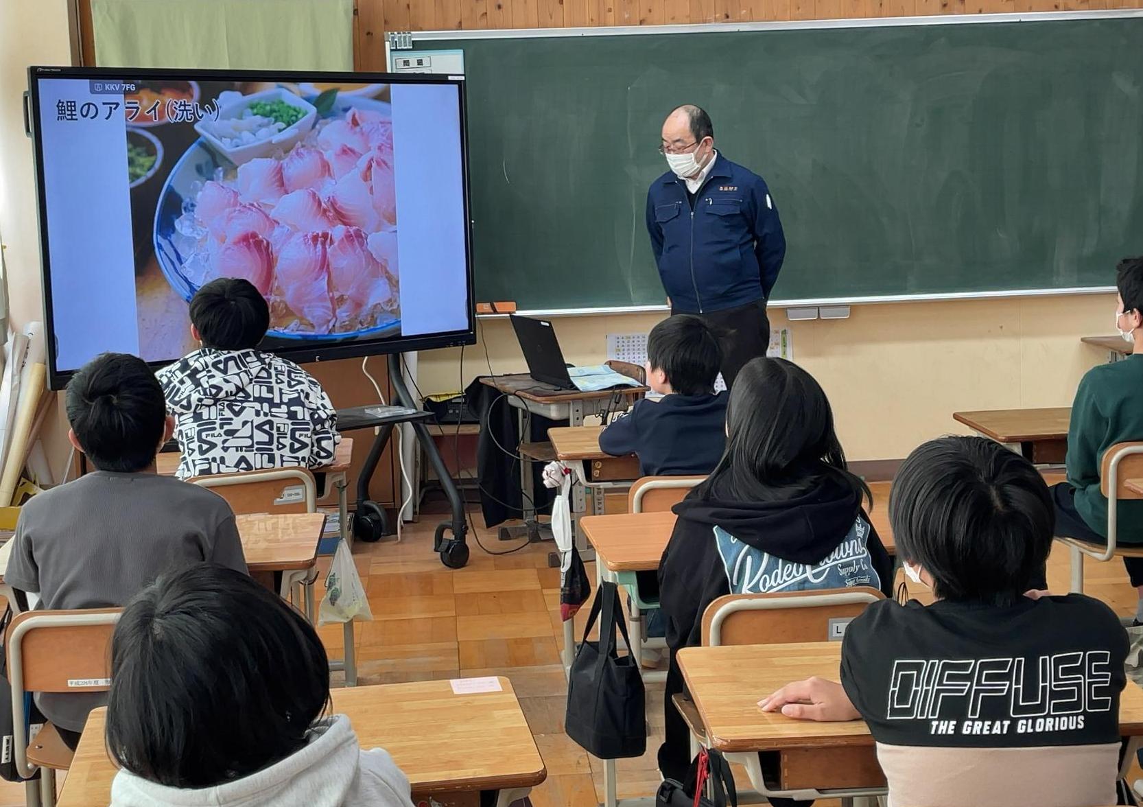 鯉についての講話