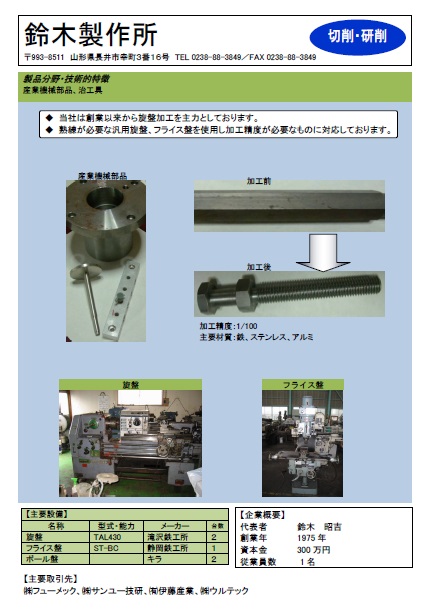 鈴木製作所PDF表紙