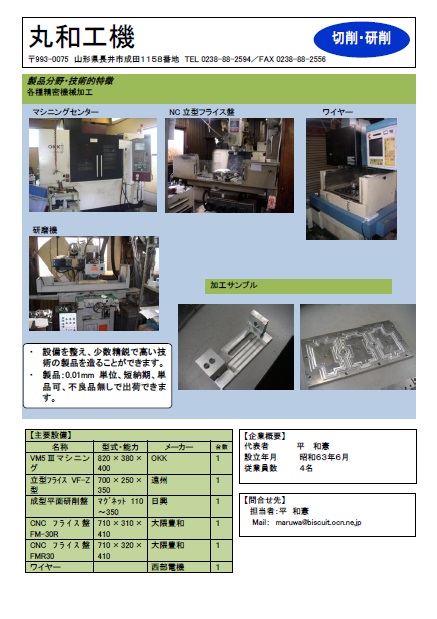 丸和工機PDF表紙