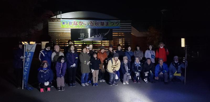 野川まなび館での集合写真