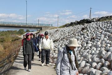 締切堤防の写真