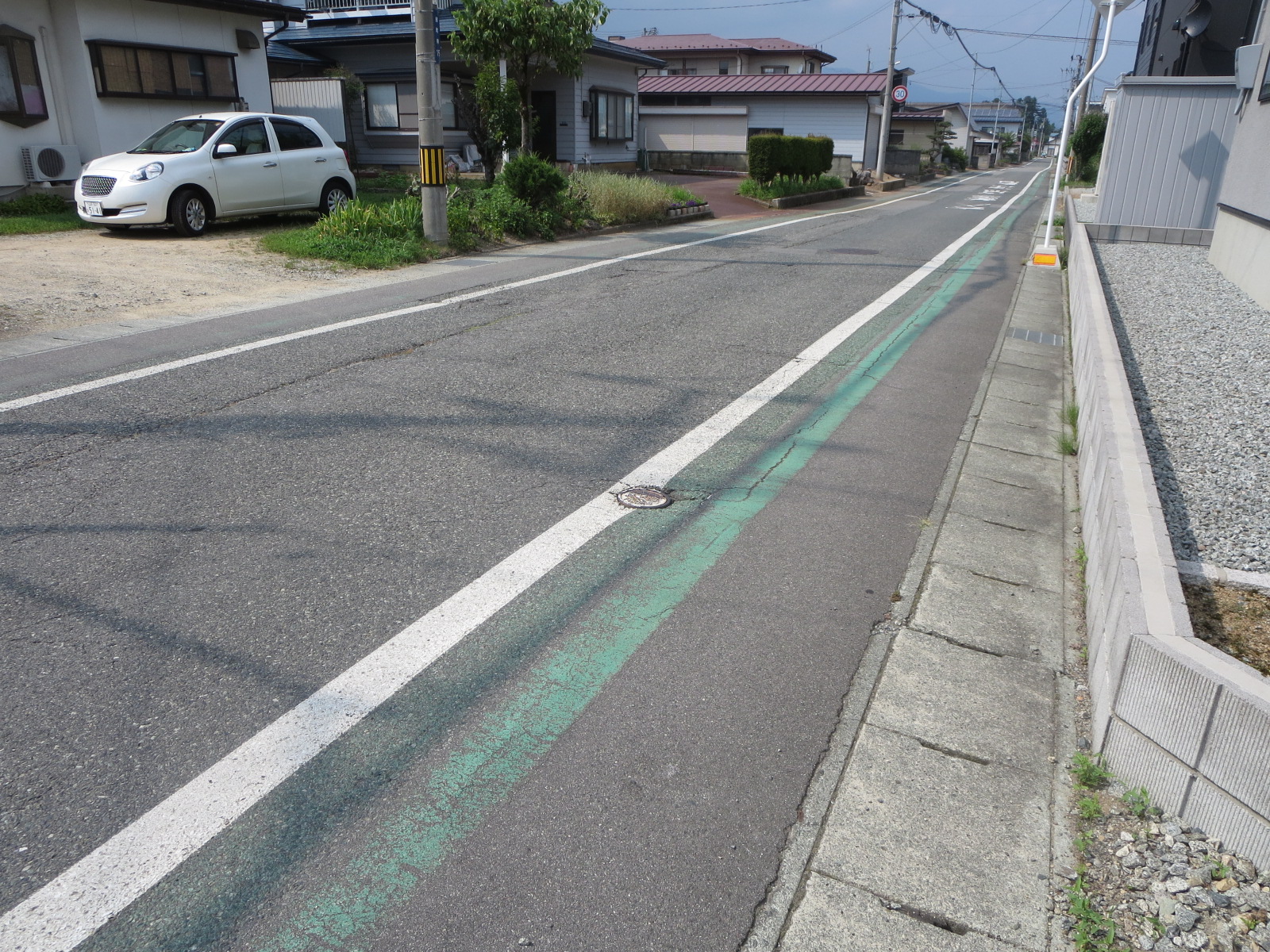 長井小学校区通学路安全点検